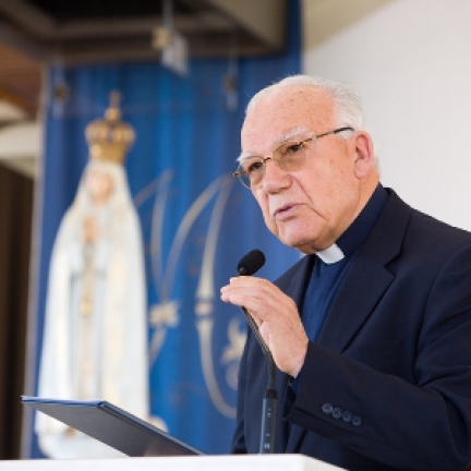 Acto de agradecimento de Mons. Luciano Guerra, Reitor cessante