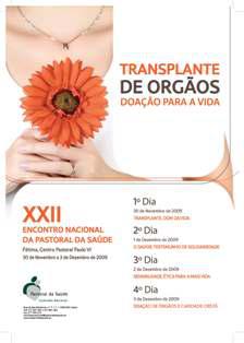 30 Nov. a 3 Dez.: XXII Encontro Nacional da Pastoral da Saúde