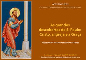 19 Aprile :  Ciclo di Conferenze su S. Paolo