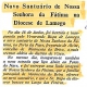 SANTUÁRIO DE NOSSA SENHORA DE FÁTIMA