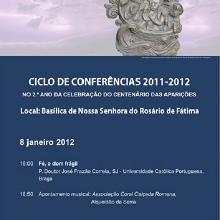 8 de Janeiro de 2012: Nova conferência temática