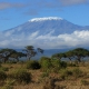 Altar de Nossa Senhora de Fátima no alto do Kilimanjaro