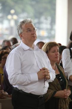Vice-Primeiro Ministro da Hungria peregrino de Fátima