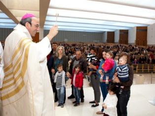 Bishop António Marto, of Leiria-Fatima, iin pastoral visit to the Shrine of Fatima