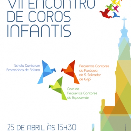 25 de abril: VII Encontro de Coros Infantis