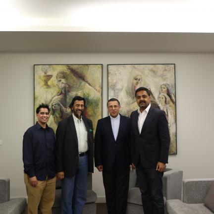 Santuário de Fátima recebeu visita de Rajendra Pachauri