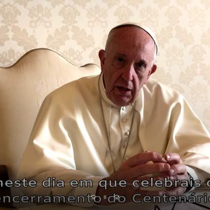 Pope Francis “closes” the Centennial of the Apparitions and leaves a message to the pilgrims