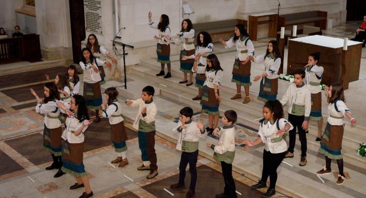 Basílica de Nossa Senhora do Rosário acolheu esta tarde o XI Encontro de Coros Infantis do Santuário de Fátima