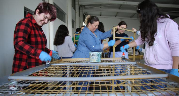 Jovens voluntários vão melhorar condições de acolhimento aos peregrinos
