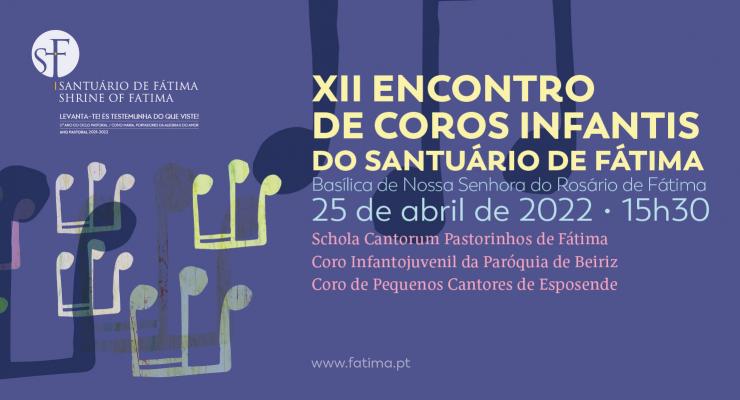 Basílica de Nossa Senhora do Rosário vai acolher XII Encontro de Coros Infantis do Santuário de Fátima