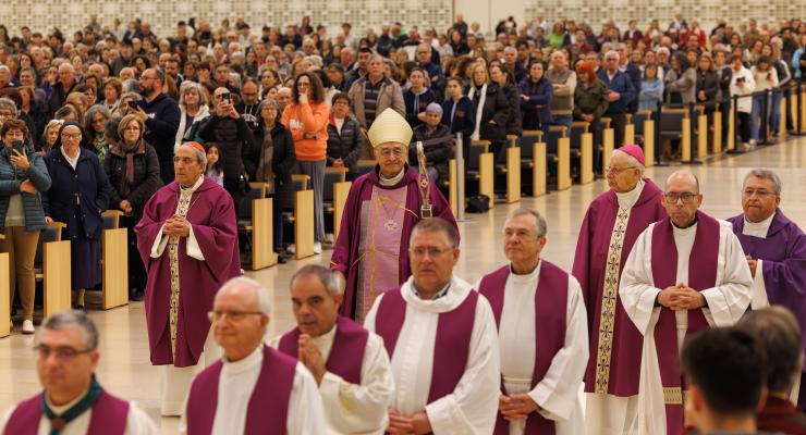 Leiria-Fátima peregrinou a Fátima com Maria como guia