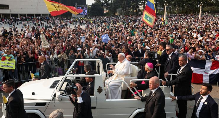 2023, um ano marcado pelo regresso do Papa Francisco a Fátima, mas também pela presença de mais de um milhão de jovens no âmbito da JMJ Lisboa 2023
