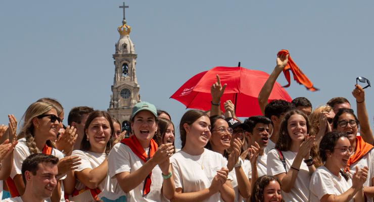 Reitor do Santuário destaca enorme presença de jovens na Cova da Iria, durante a JMJ