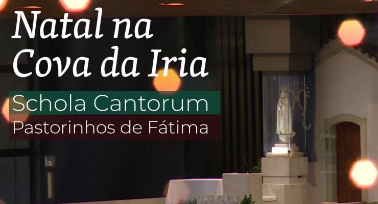 Coro infantil do Santuário de Fátima deseja boas festas em música de Natal