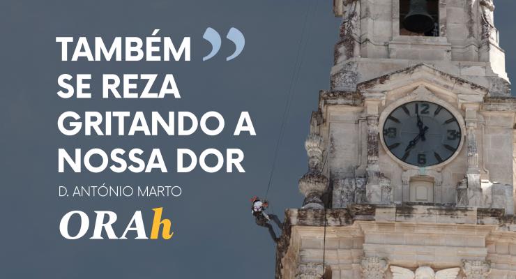 "Também se reza gritando a nossa dor"