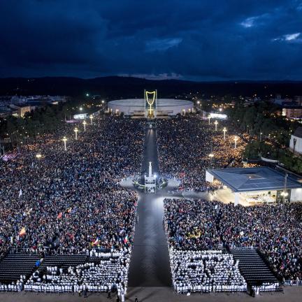 El número de peregrinos en el Santuario de Fátima en 2017 supera todas las expectativas