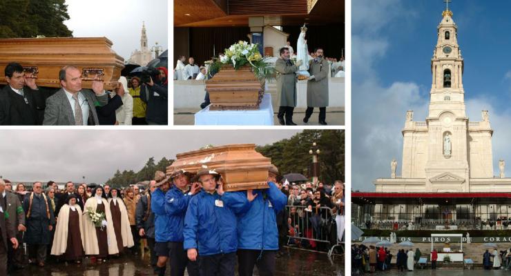 Há 20 anos, a Irmã Lúcia era sepultada em Fátima