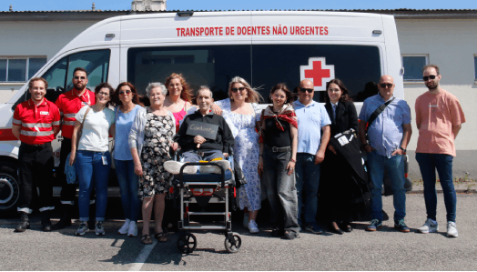 Ambulância Mágica deu vida ao sonho do senhor Júlio