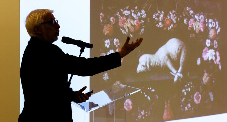Agnus Dei, de Josefa d’Ayala, esteve em análise na segunda visita temática à exposição Capela-Múndi