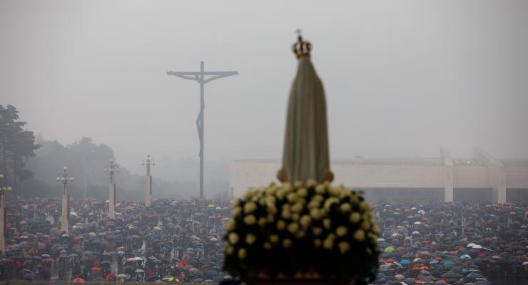 Imagem de Nossa Senhora do Rosário de Fátima: áxis do Santuário