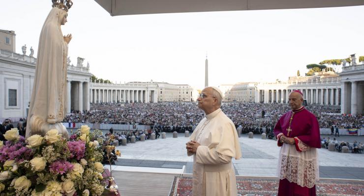 Santuário de Fátima une-se ao Papa Leão XIV no Rosário pela Paz