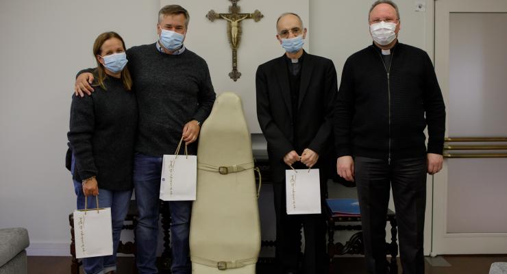 Imagem Virgem Peregrina de Nossa Senhora de Fátima regressou à Cova da Iria após percorrer mais de 50 mil km na Argentina