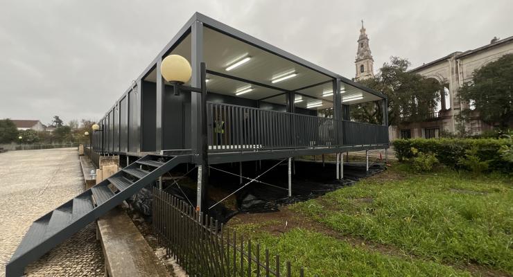 Loja de artigos religiosos do Santuário muda para espaço provisório