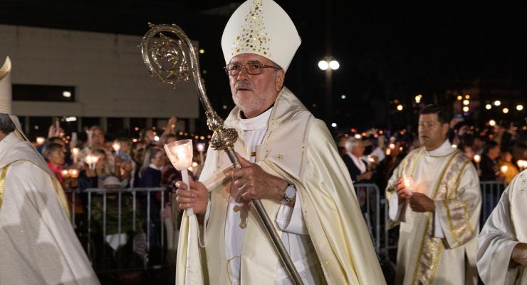 Bispo de Fall River desafia peregrinos a não terem medo de seguir a Deus e expressar a sua fé