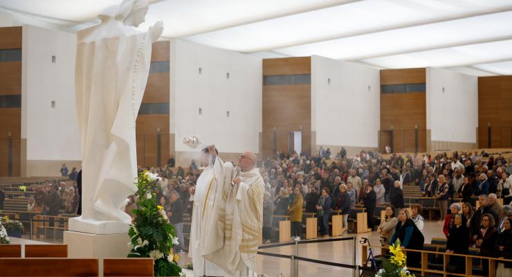 “Da Cova da Iria ressoa o eco da boa nova da ressurreição que nos anima na esperança da vitória do bem sobre todas as guerras” afirma padre Joaquim Ganhão