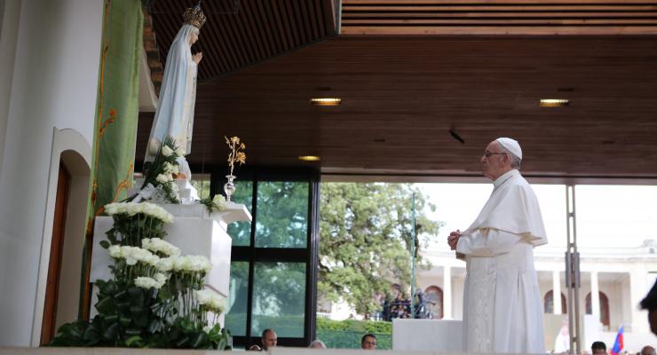 Il Papa ricorda l'attentato contro San Giovanni Paolo II e la “protezione materna” della Madonna di Fatima