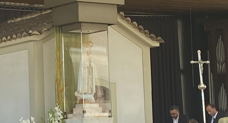 Imagem de Nossa Senhora de Fátima já está de novo na Capelinha