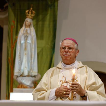 “Deus nunca fica insensível aos corações atribulados”, afirmou D. José Francisco Sanches Alves