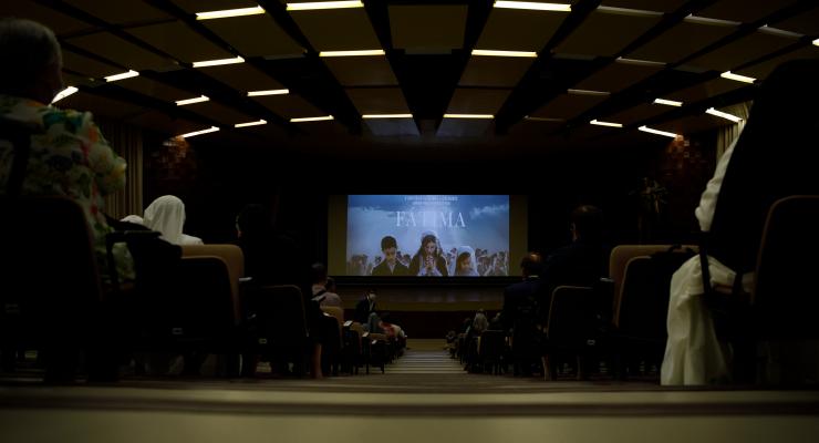 Santuário acolheu esta tarde a antestreia nacional do filme Fátima