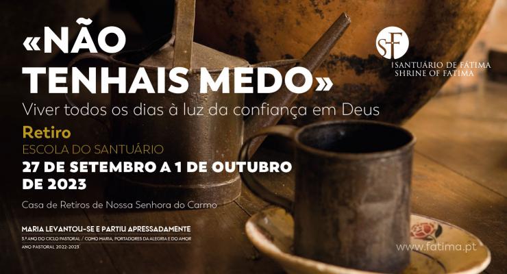 Retiro espiritual vai refletir sobre o quotidiano à luz da confiança em Deus