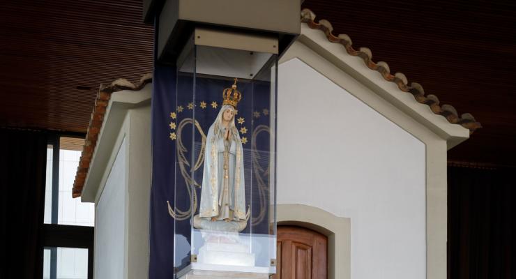 Imagem de Nossa Senhora de Fátima viaja ao encontro do Papa Leão XIV